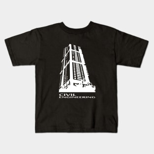 civil engineering, building, engineer design Kids T-Shirt